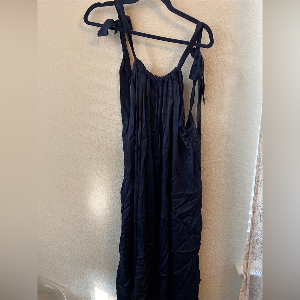 LPA Agata midi Dress in Navy small - Picture 4 of 12